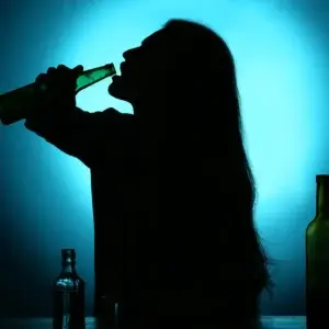 addict à l'alcool